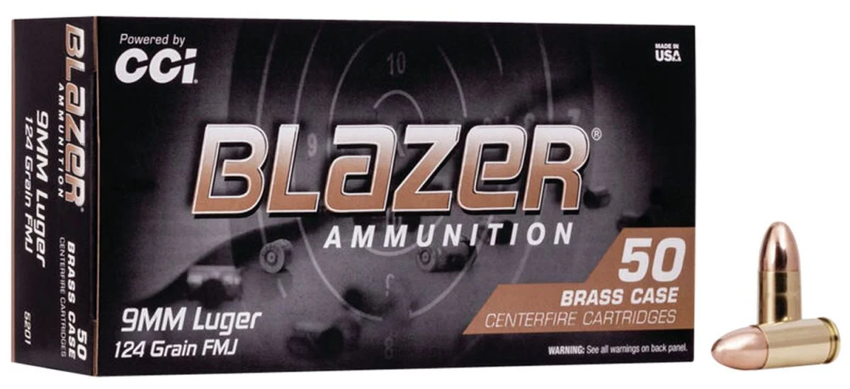 CCI Blazer Brass 9mm