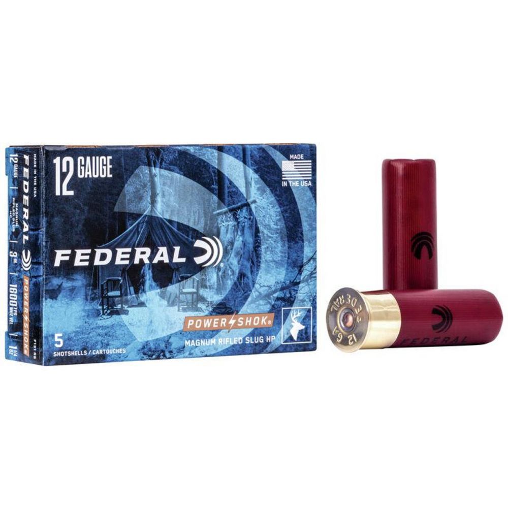 Federal Premium Power-Shok Rifled Slug 12 Gauge
