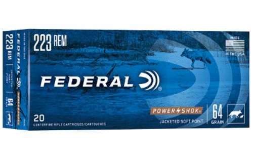 Federal Premium Power-Shok Soft Point .223 Remington
