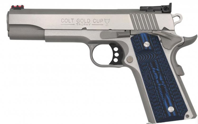 Colt Gold Cup Lite National Match .45 ACP Stainless Steel Pistol