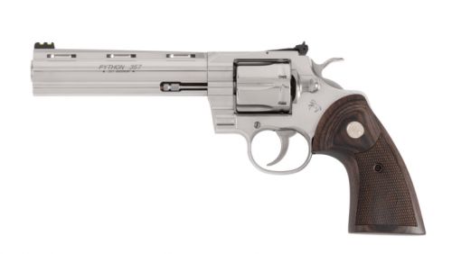 Colt Python Target .357 Mag Semi-Bright Stainless Steel Revolver