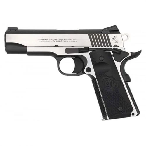Colt Combat Elite O4082CE Commander 9mm Two-Tone Elite Pistol