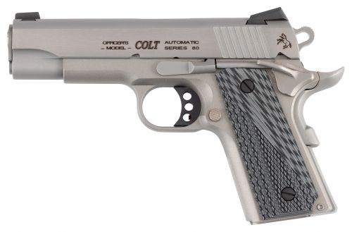 CLT LIGHTWEIGHT OFFICERS .45 ACP 4.25 Stainless Steel BLEM