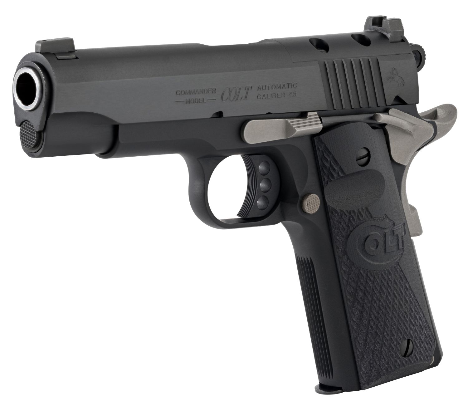 Colt Night Commander O4840NC-OR Commander Optic Ready .45 ACP Matte Black Cerakote Pistol