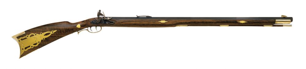 Traditions Firearms Pennsylvania Flintlock .50 Blued Barrel with Walnut Stock Muzzleloader Rifle
