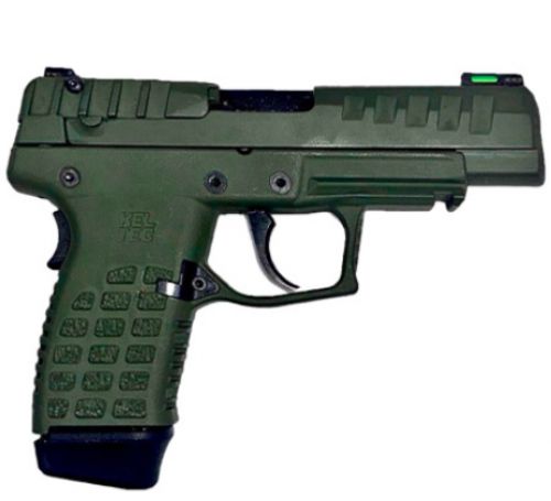 KelTec P15 Striker-Fired 9mm Green Pistol