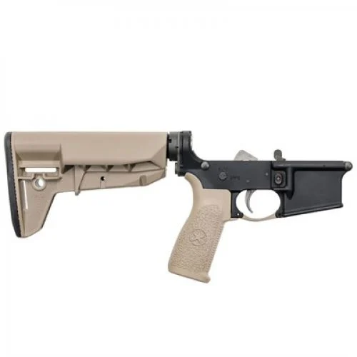 Bravo Company BCM4 Complete Widebody Lower .223 Remington FDE AR-15 / M16-Style Lower
