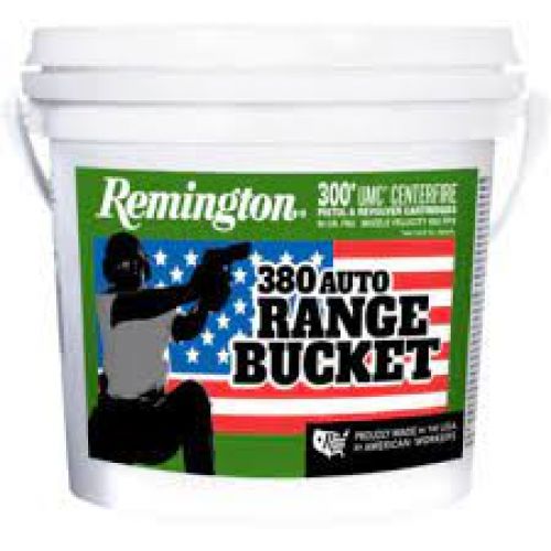 Remington Range Bucket UMC .380 ACP Full Metal Jacket