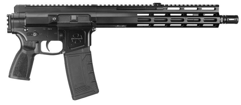 Foxtrot Mike Products FM15 Gen 2 Folding Stock .223 Wylde Type III Hardcoat Black Anodized Rifle