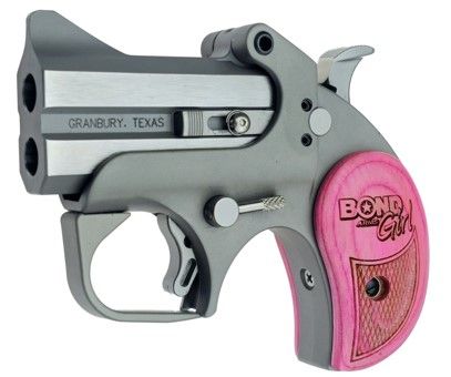 Bond Arms Roughneck Girl .357 Mag .38 Special Bead Blasted Matte Stainless Derringer