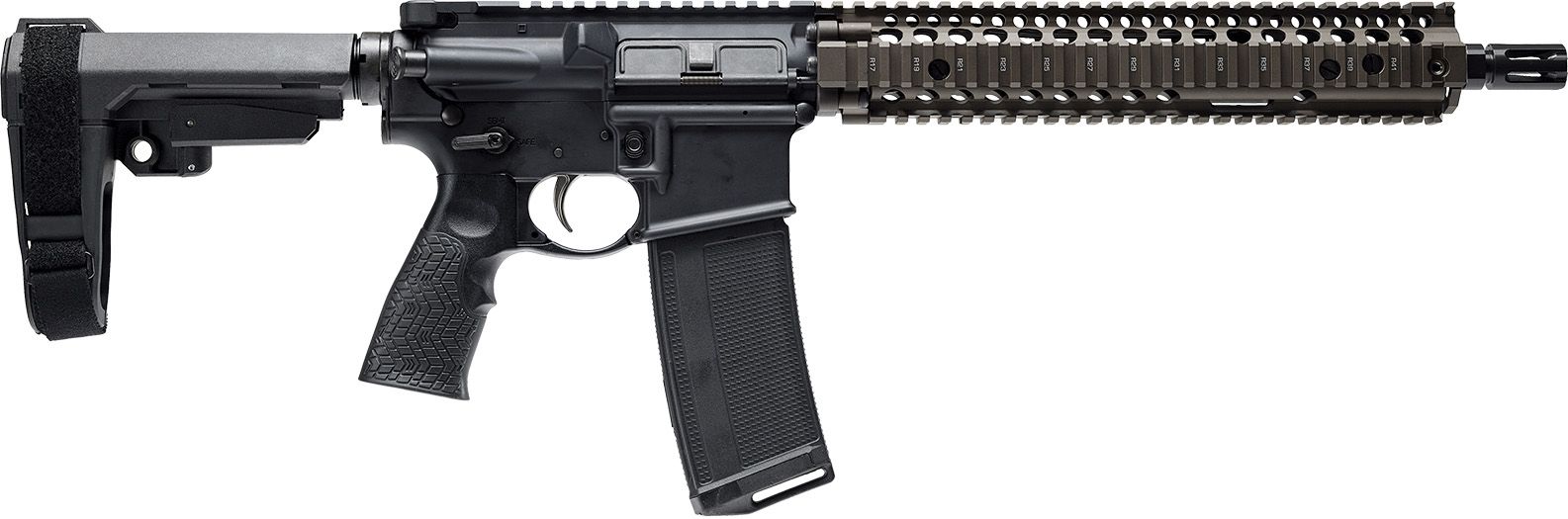Daniel Defense DDM4 GL/SSC 5.56 NATO Flat Dark Earth Pistol