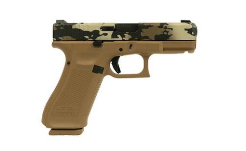 Glock 19X V Triple-Ported Optic-Ready 9mm Camo Cerakote Pistol