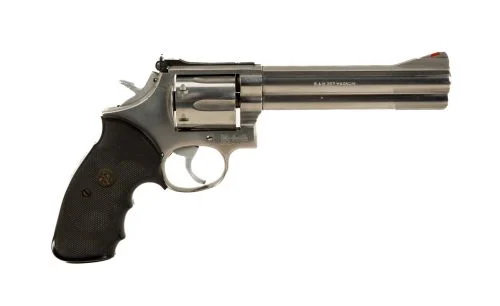 Used Smith & Wesson 686-1 .357 Magnum, Extra Grips, Soft Case