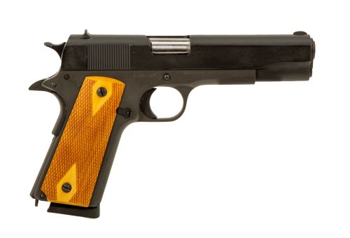 Used Cimarron 1911 A1, .45 ACP, 2 Magazines, Factory Box