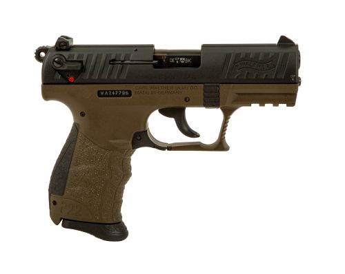 Used Walther P22, .22 Long Rifle, 2 Magazines, Factory Box