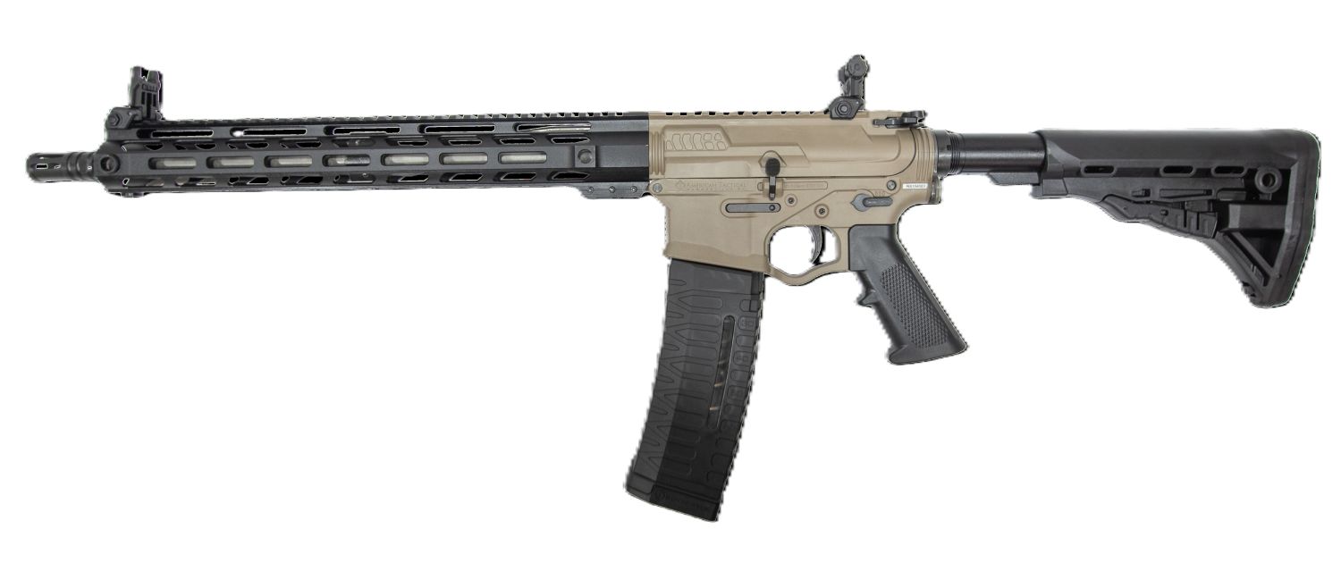 American Tactical Alpha Maxx AR-Pattern 5.56 NATO/.223 Remington Flat Dark Earth and Black Rifle