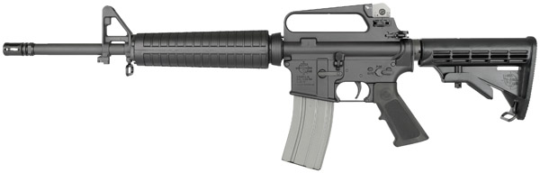 Rock River Arms LAR-15M Mid-Length A2 5.56 NATO and .223 Remington Blue/Black Rifle