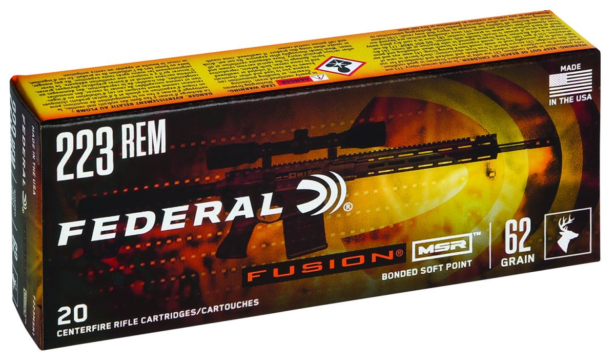 Federal Premium Fusion MSR .223 Remington