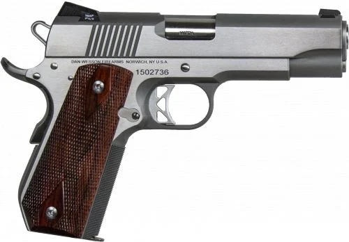 Dan Wesson Commander Classic Bobtail .45 ACP Stainless/Silver Pistol