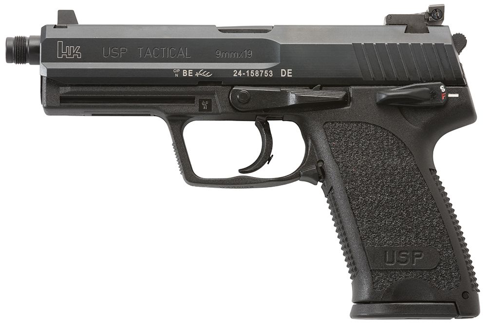 Heckler & Koch USP9 Tactical 9mm Black Pistol