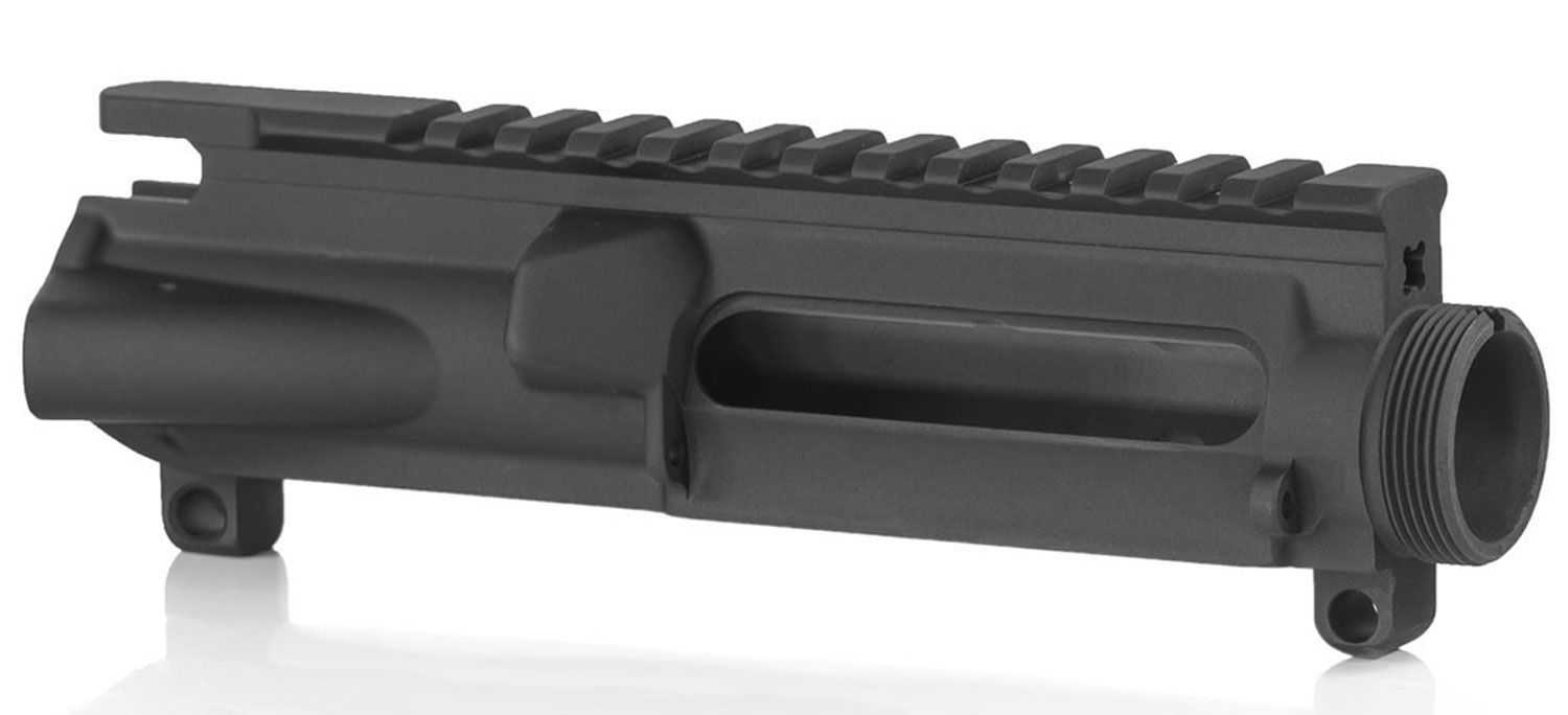 Yankee Hill Machine 110 Flat Top Stripped Upper Receiver Black