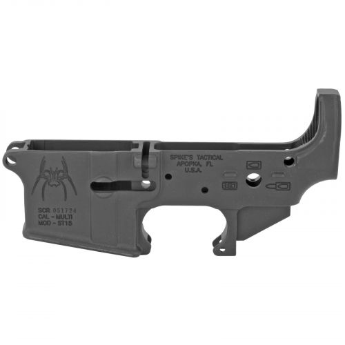 Spike's Tactical Spider AR-15 Lower Receiver .223 Remington Blue/Black AR-15 Lower Receiver