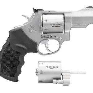 357 Mag / 38 Spl +P Matte Stainless 4.00 in. Soft Rubber - New guns - Alaska Gun Shop