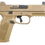 FN 509 TACTICAL FLAT DARK EARTH 9MM 4.5" BARREL 24-ROUNDS 5 MAG BUNDLE
