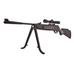 HATSAN 1000 VORTEX GAS PISTON AIR GUN RIFLE COMBO BLACK .22 AIR 17.7 INCH 1 RD INCLUDES 3-9X32MM SCOPE