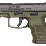 HECKLER AND KOCH VP9SK BLACK / OD GREEN 9MM 3.39-INCH 10RDS NIGHT SIGHTS