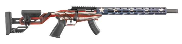 RUGER PRECISION RIMFIRE AMERICAN FLAG .22 LR 18" BARREL 15-ROUNDS