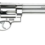 SMITH AND WESSON MODEL 500 STAINLESS .500 SW MAGNUM 8.375" BARREL 5-ROUNDS FIBER OPTIC SIGHTS