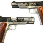 KIMBER CUSTOM II TWO TONE BLACK/ STAINLESS 45ACP 5" BARREL 7-ROUNDS TRUMP / PENCE GRABAGUN EXCLUSIVE