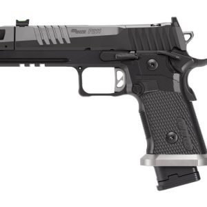 Sig P211 GTO 9mm, 4.4" Barrel, MACH3D Compensator, Optics Ready, Fiber Optic Sights, Flared Magwell, 10rd