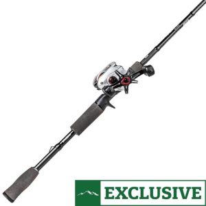 13 Fishing Defy Black Origin F1 Casting Rod and Reel Combo - 7'3" Medium Power, 1-Piece, Right-Hand Retrieve