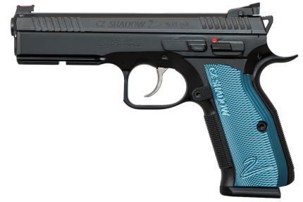 CZ Shadow 2 Black & Blue 9mm Competition Pistol