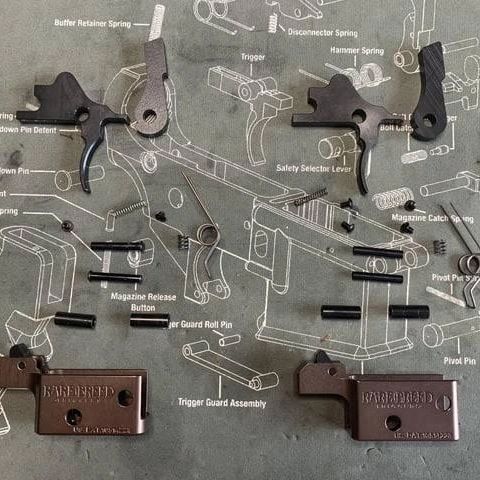 Rare Breed FRT-15 3-Position Drop-In Trigger Upgrade Kit for AR-15 Rifles