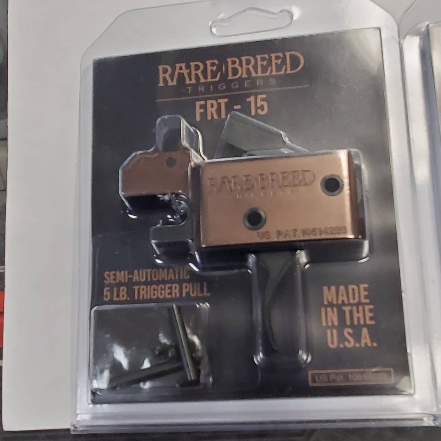 Rare Breed FRT-15 Forced Reset Trigger for AR-15 Rifles | High-Performance Drop-In Upgrade