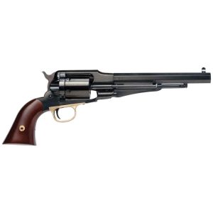 Cimarron Firearms 1858 New Model Army Revolver in .45 Long Colt with 8-Inch Barrel, Blued Finish, 6-Round Capacity, California Compliant
