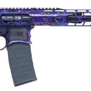 F1 Firearms BDRX-10 .308 Win Rifle with 16" Barrel, Galaxy 2.0 Polished Finish, Angled Foregrip, and 10-Round Magazine