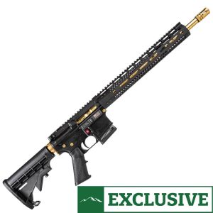 F1 Firearms FDR-15 5.56mm NATO 16-Inch Black Semi-Automatic Modern Sporting Rifle with 10+1 Round Capacity