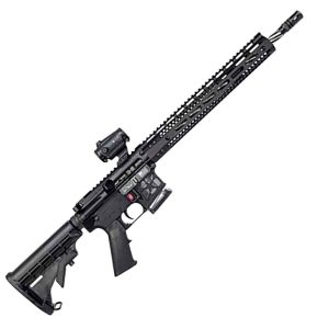 F1 Firearms FDR-15 Modern Sporting Rifle with Sightmark MTS Red Dot Sight - 223 Wylde 16in Black Semi-Automatic - California Compliant 10+1 Rounds