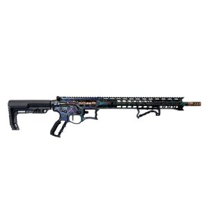 F1 Firearms BDRX-15 .223 Wylde Rifle - 16" Barrel, Skeletonized Elite Splash Anodized Finish with 30-Round Magazine