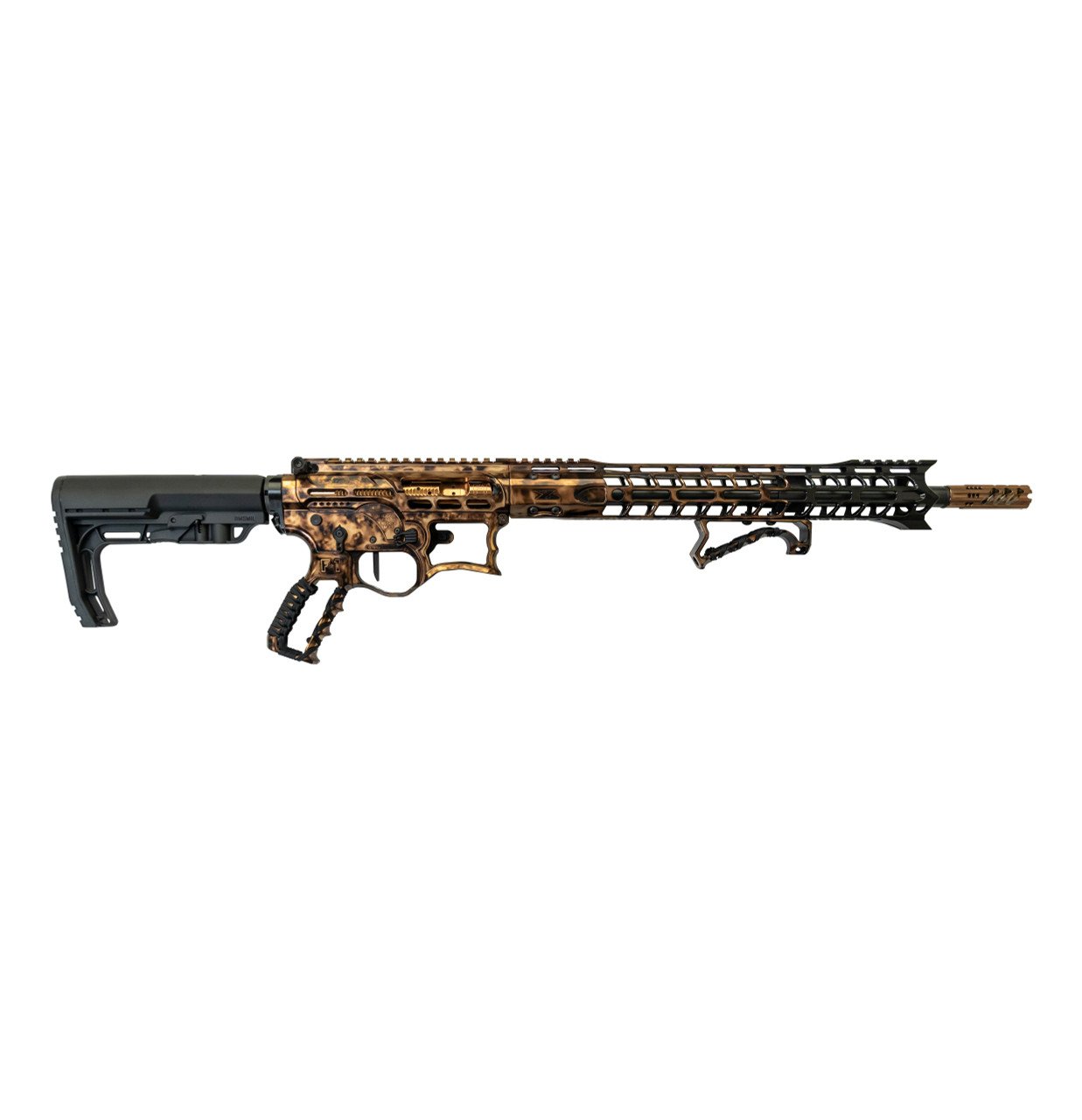 F1 Firearms BDRX-15 .223 Wylde 16" Barrel Skeletonized Reaper Anodized Rifle with 30-Round Magazine