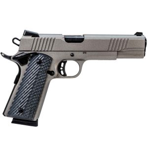 Rock Island Armory M1911-A1 Rock Standard FS 45 ACP Pistol with Gunmetal Gray Cerakote Finish – California Compliant