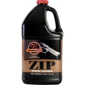 Ramshot Zip Smokeless Handgun Powder - 4 lb Canister for Fast-Burning Pistol Loads - smokeless powders | Alaska Gun Shop