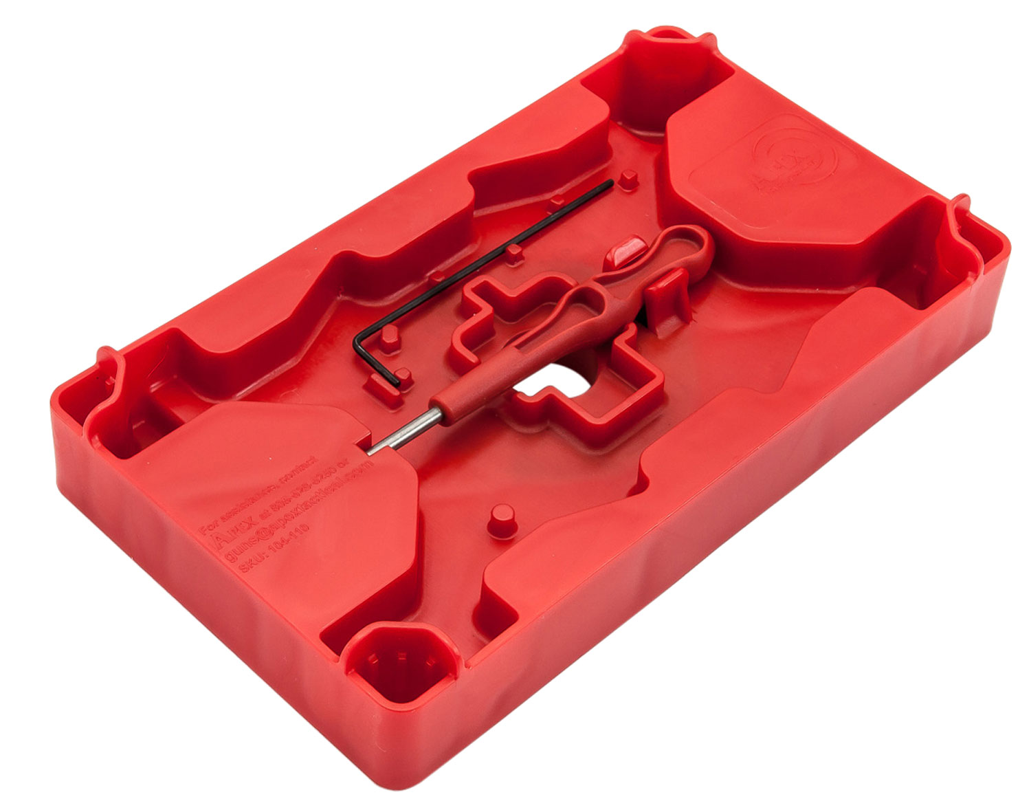 Apex Tactical Armorer’s Tray w/ Pin Punch — Polymer Apex Tactical Armorer’s Tray w/ Pin Punch — Polymer - Apex Tactical - Alaska Gun Shop