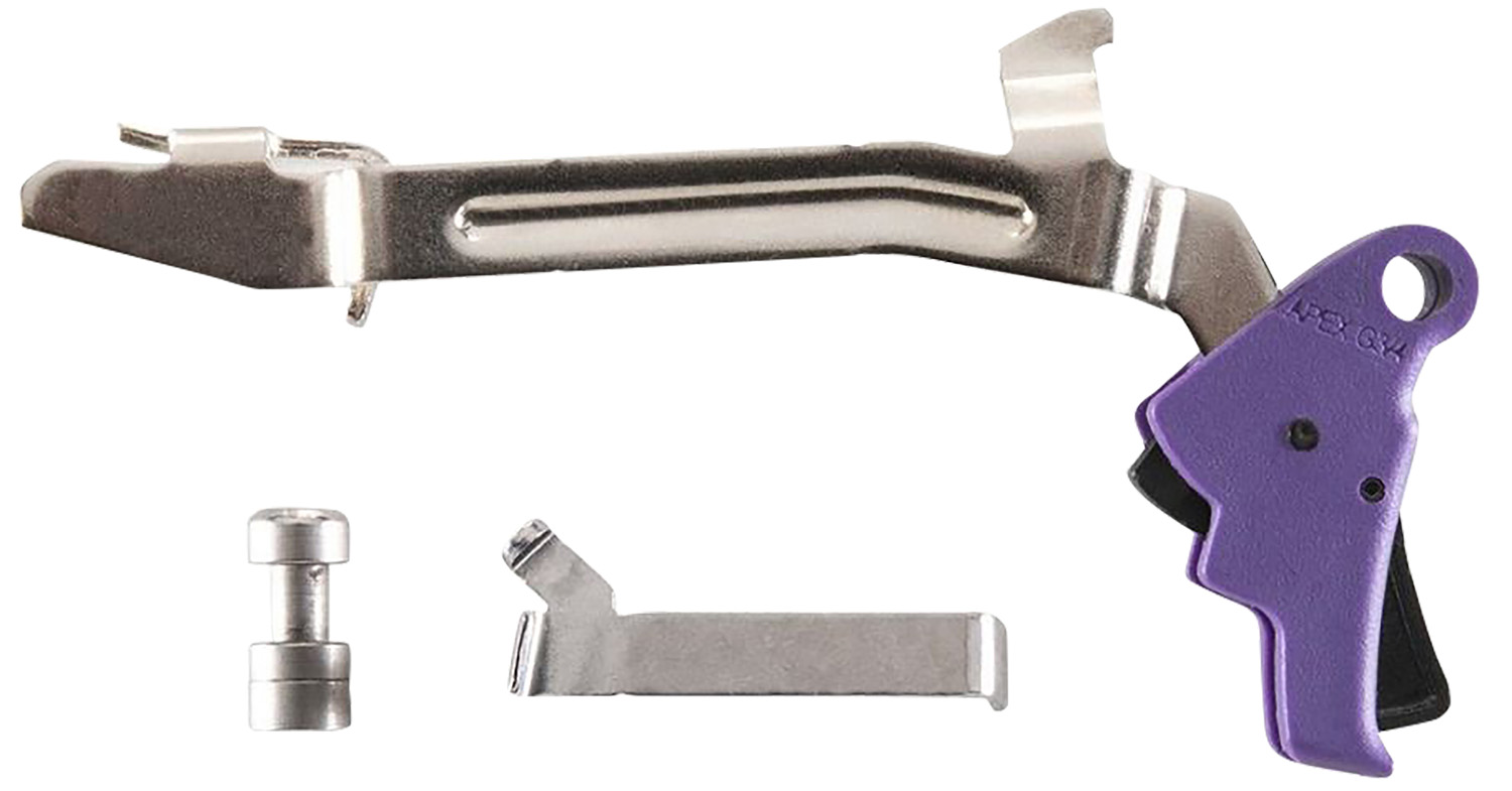 Apex Tactical 102P165 Action Enhancement Slim Purple Drop-In Compatible w/Glock Gen3-4 17/19/22-27/31/32/33/34/35 Apex Tactical 102P165 Action Enhancement Slim Purple Drop-In Compatible w/Glock Gen3-4 17/19/22-27/31/32/33/34/35 - Apex Tactical - Alaska Gun Shop