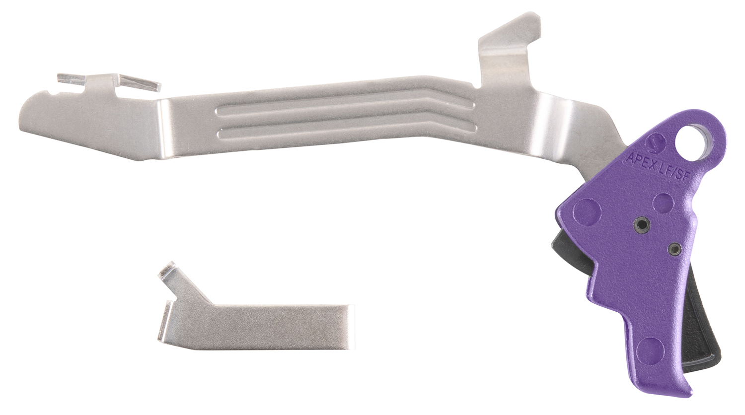 Apex Tactical 102P117PUR Action Enhancement Slim Purple Drop-In Compatible w/Glock 43/43X/48 Apex Tactical 102P117PUR Action Enhancement Slim Purple Drop-In Compatible w/Glock 43/43X/48 - Apex Tactical - Alaska Gun Shop
