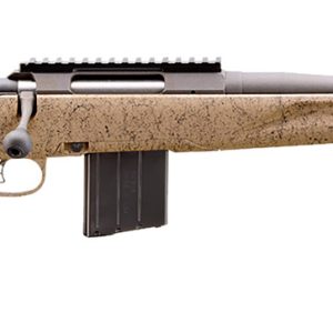 Ruger 46924 American II Ranch Full Size 400 Legend 5+1 16.10″ Cobalt Cerakote Threaded Barrel & Alloy Steel Receiver w/Picatinny Rail, Flat Dark Earth Splatter Adj LOP Synthetic Stock